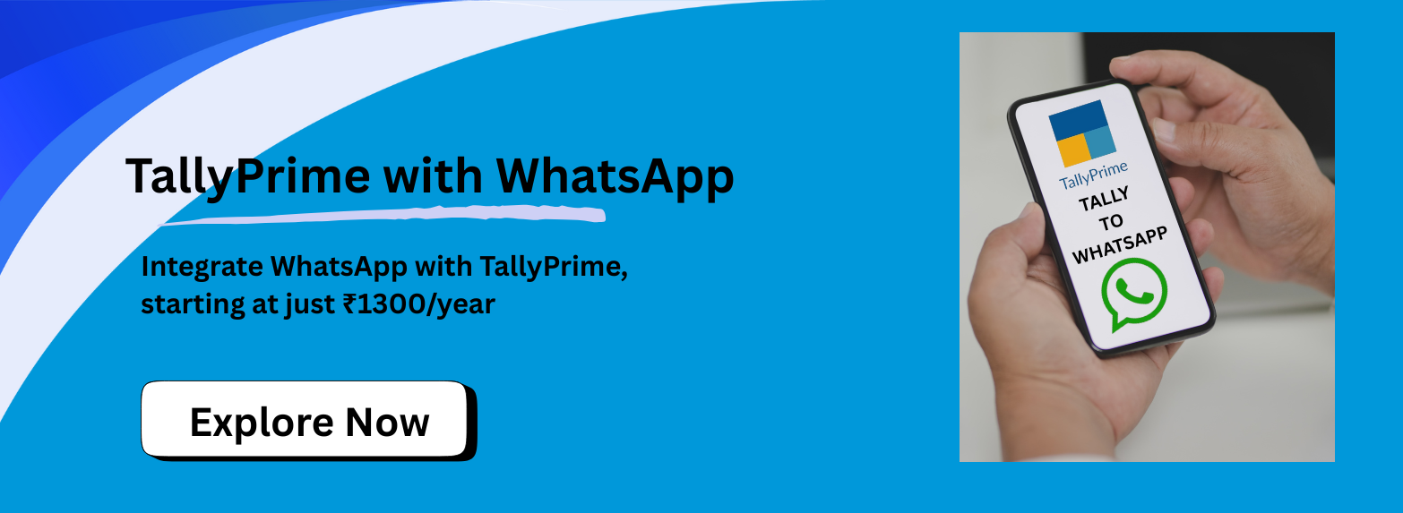 TallyPrime on Whatsapp